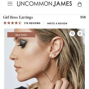 Uncommon James Girl Boss earrings